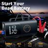 12V 5500A Multi-Function Jump Starter with Air Compressor, Tire Inflator, LED Light, and LCD Display