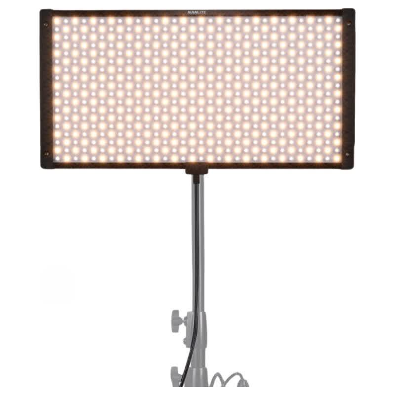 NANLITE PavoSlim 60B Bi-Color LED Panel Light with Stand
