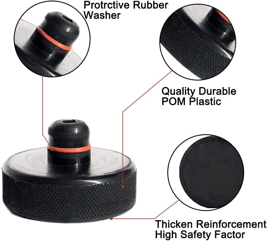 Jack Lift Pad for Tesla Model 3, 4 Jack Point Pad Heavy Duty Adapter