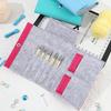 Mini Felt Crochet Knitting Needle Circular Needle Case Storage Bag Portable Handbag Organizer for All Kinds of Knitting Tools High Quality