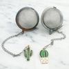 Pack Of 2 Themed Tea Infusers Holiday Nature Designs Decorative Pendant Creative Tea Strainers  For Gifting