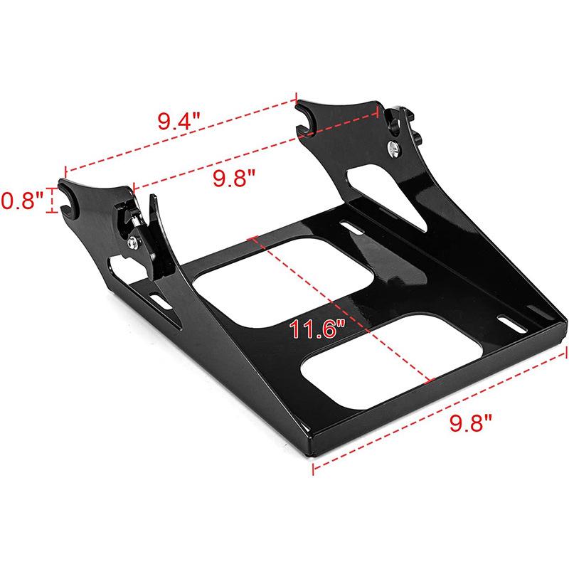 Road King/Street Glide Quick Release Rear Trunk Luggage Rack for Harley