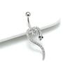 Piercing Sexy Uña de Ombligo Joyería Corporal Para Mujeres Niñas Anillos de Ombligo de Serpiente Personalizados Anillo de Ombligo Simple Regalos