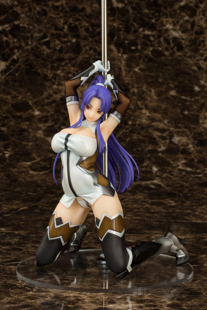 Queen Ted Taimanin Asagi 3 Yatsumurasaki Stangdans Komplett Figur Ver. 1/7