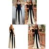 Modern Polyester Splicing Sleeveless Maxi Dress For Casual Summer Wear