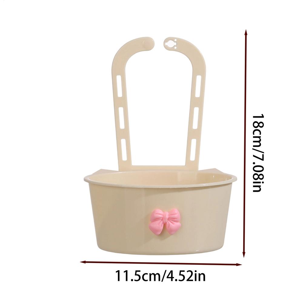 Kitchen Sink Strainer Basket, Multifunctional Food Catcher with Drain Holes, Removable Filter for Fruits & Vegetables Cleaning