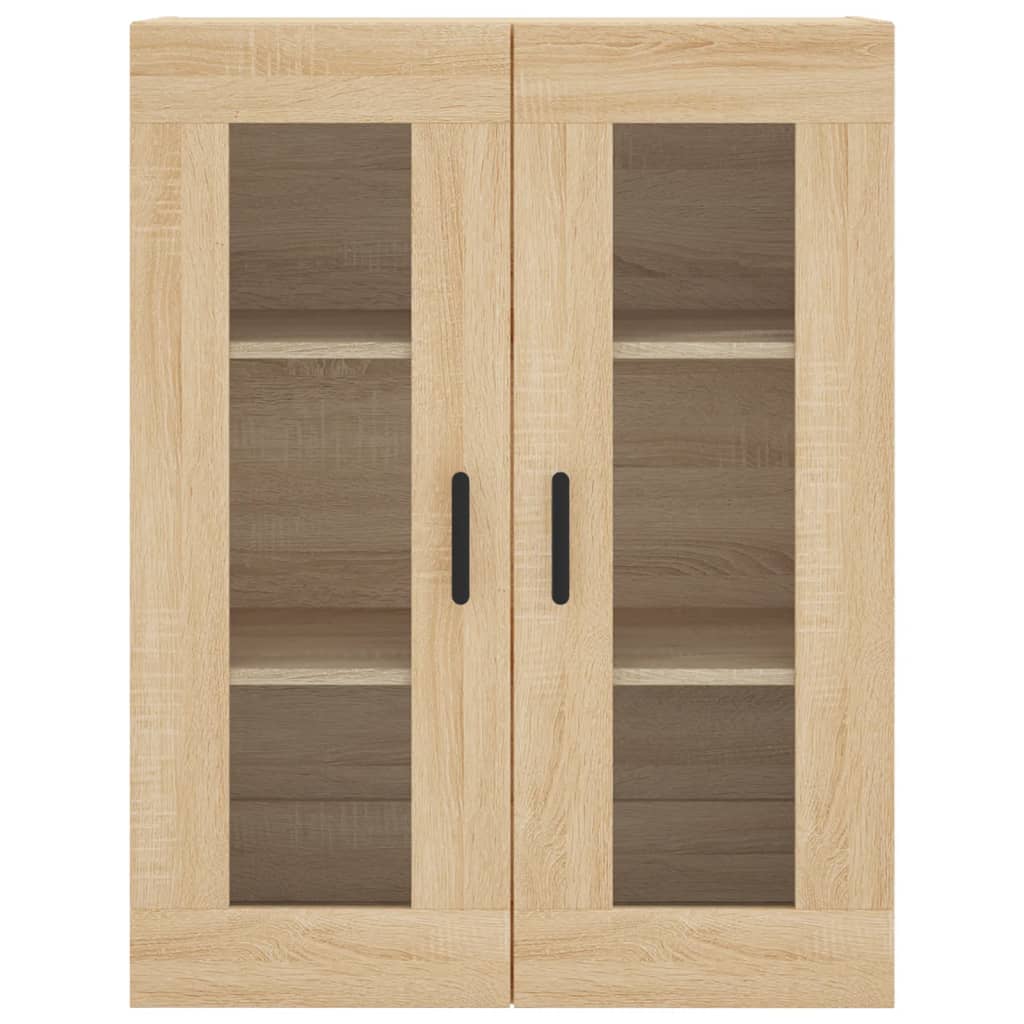Highboard in Sonoma Oak Finish 69.5 x 34 x 180 cm Engineered Wood