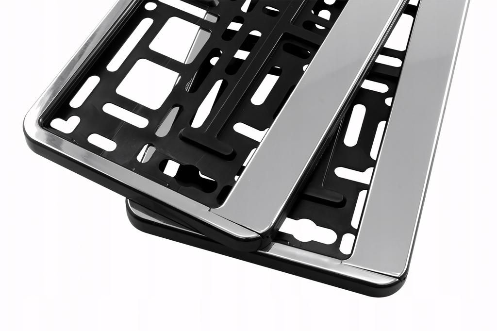 HP Chrome Intense Foiled License Plate Frame
