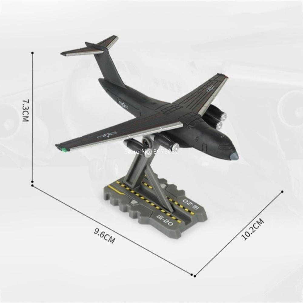 Kleine Schaal Legering Luchtvaart Serie Diecast 1:144 J-35A 1:150 Fc-31 J-20 Vliegtuig Y-20 Transportvliegtuig Model Speelgoed Collectie Cadeau