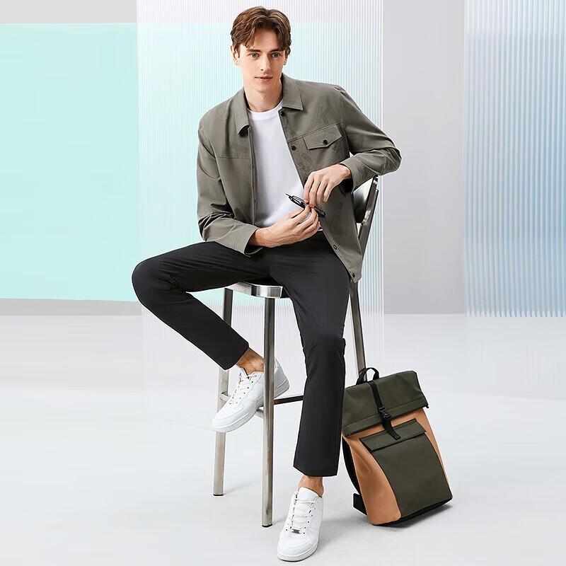 Septwolves Men's Spring Printed Casual Jacket