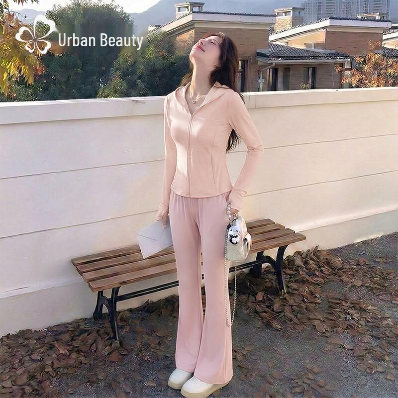 

Women s Ice Silk UV Protection Sportswear Set M