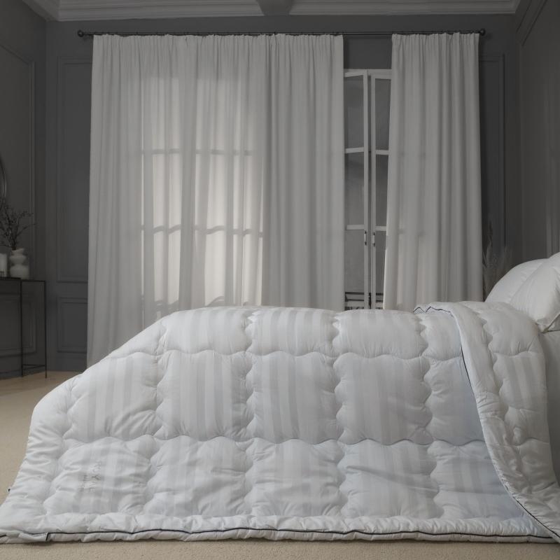 

Polyester (Anti-Allergen) Duvet Hand Made Royal Pearl №066 100% cotton, 100% polyester filling. All Seasons. 135*200 білий