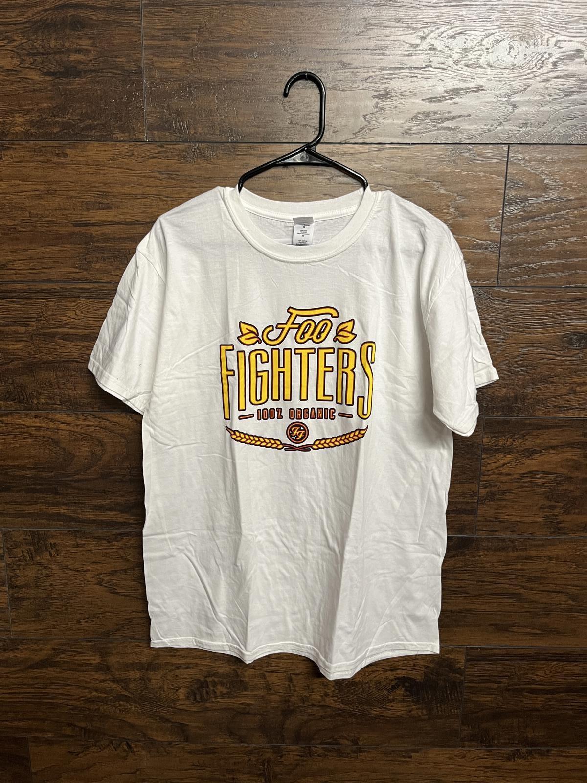 Foo Fighters 100% Organic T-shirt - Foo Fighters Tee - L L