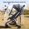 Universal Baby Stroller Rain & Wind Cover - Stroller Raincoat Accessories