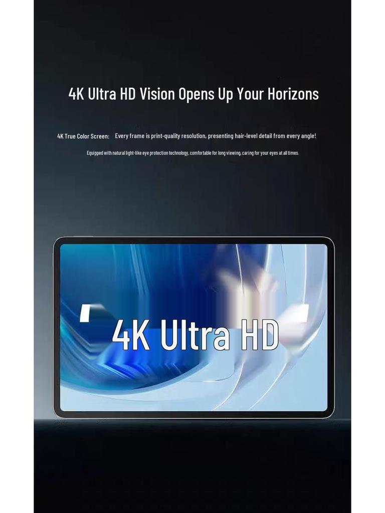 2025 Ultra-Clear Eye Protection 5G Tablet Pad with Full-Screen Dimensity 9400 for Android Office and Gaming