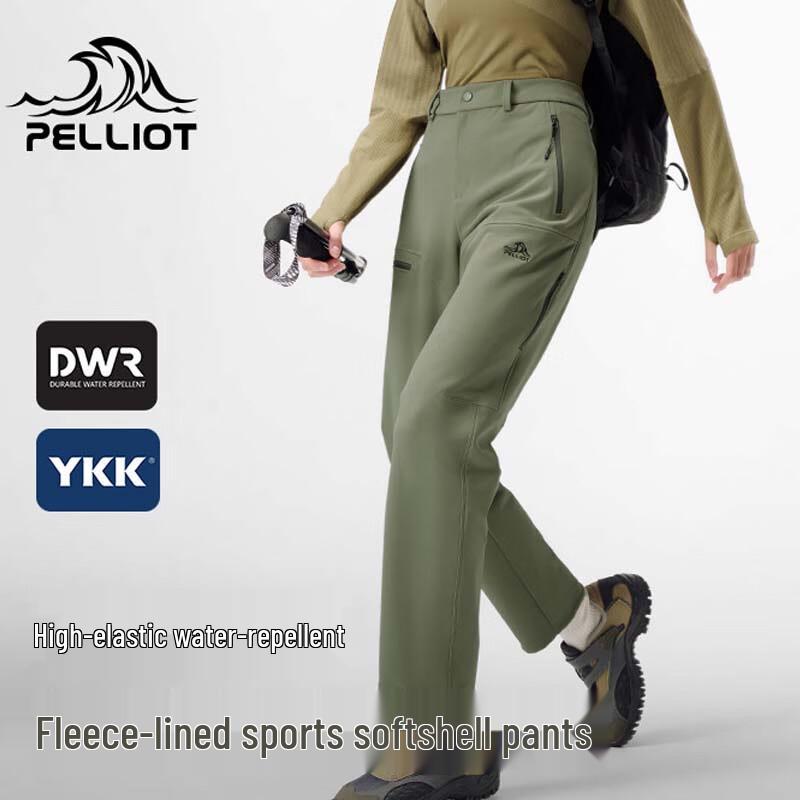 Pelliot Women s Outdoor Warm Windproof Water-Repellent Pants M