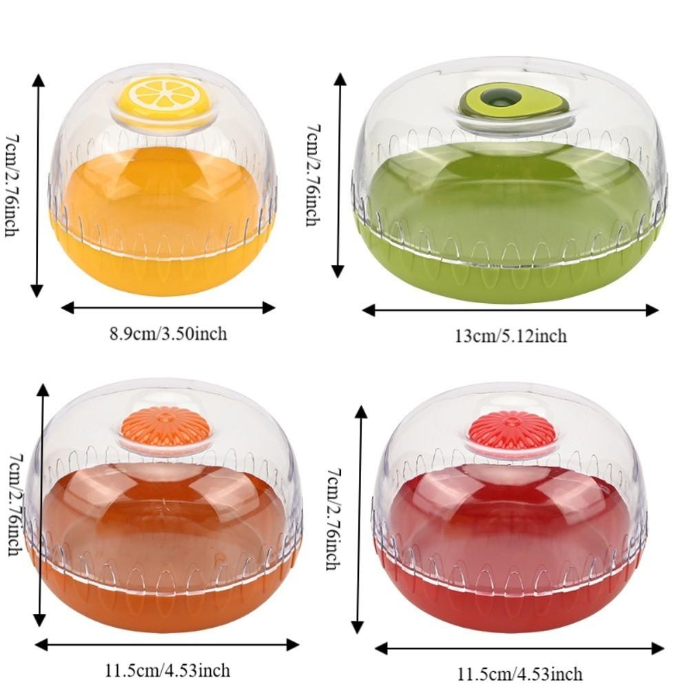 2 Piece With Lid Fruit Preservation Box Sealed Drop-resistant Vegetable Fruits Crisper Wear-resistant Reusable