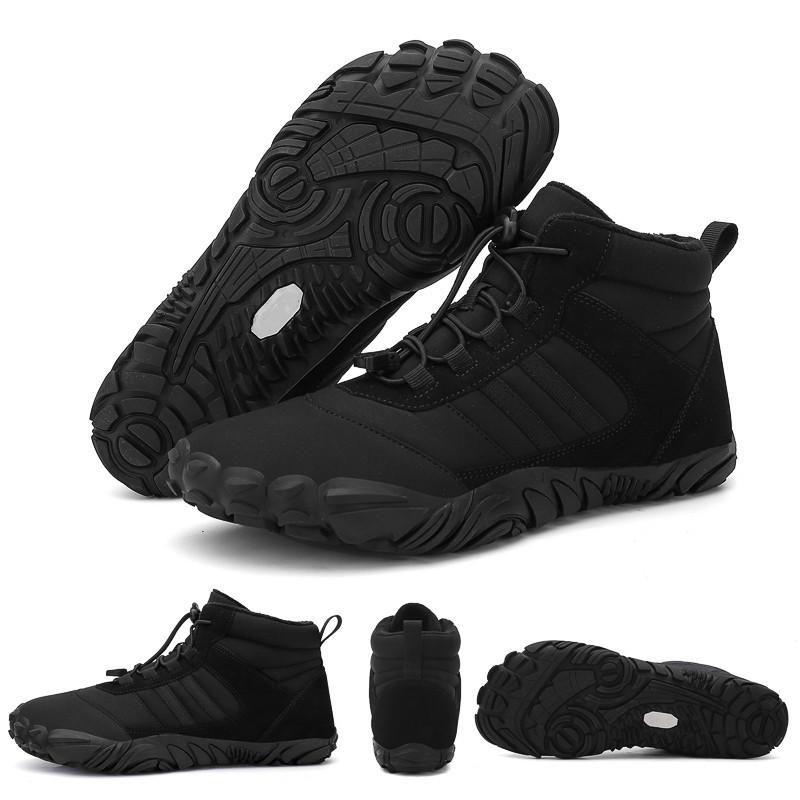 Cotton shoes snow shoes windproof, waterproof, cold-proof and non-slip cotton shoes piled and thickened trendy casual and warm outdoor shoes