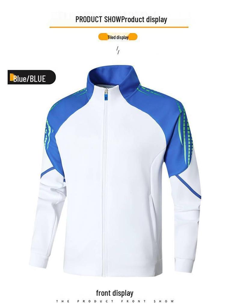 Chinese National Costume Wushu Sportswear Set for Student Training and Class Uniforms