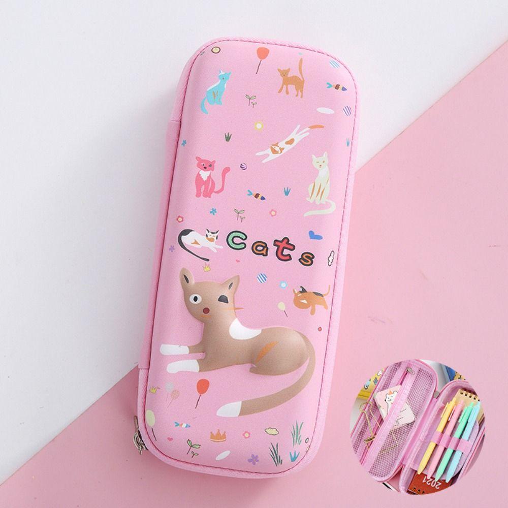 

Eva Astronaut Pen Bags Cute Stationery Storage Box Durable Cartoon Pencil Cases School style 4