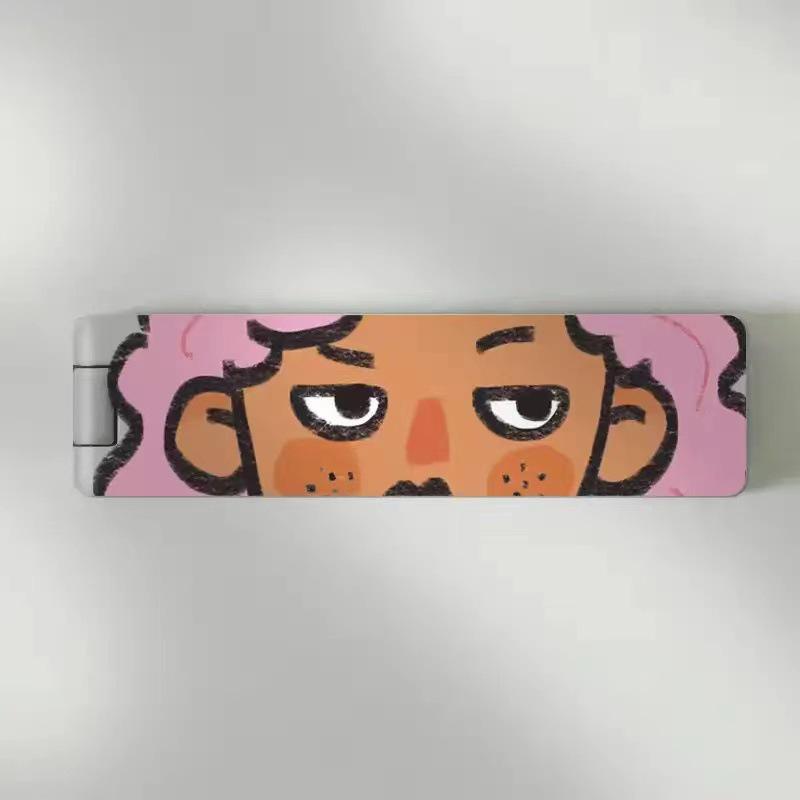 Ultradünner Neutraler Desktop-Telefonständer - Multifunktionales Klappkarten-Design