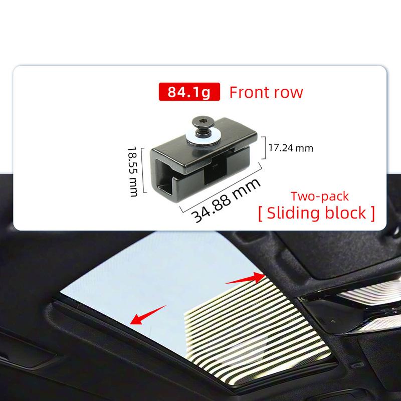 Sunroof Slide Thickened Gasket Sunroof Repair Kit Gasket Improved 54107468420 For BMW 5 Series G38 525 530 540 2018-