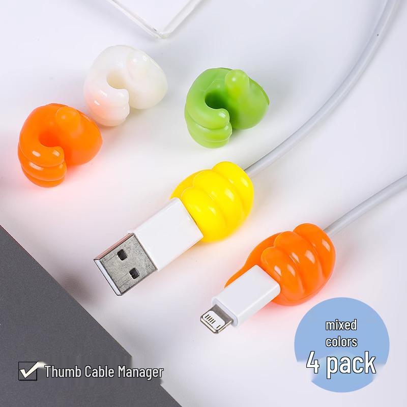 

Органайзер для кабелей с крючком для большого пальца: Клейкий, Без пробивки, Многофункциональный органайзер для проводов