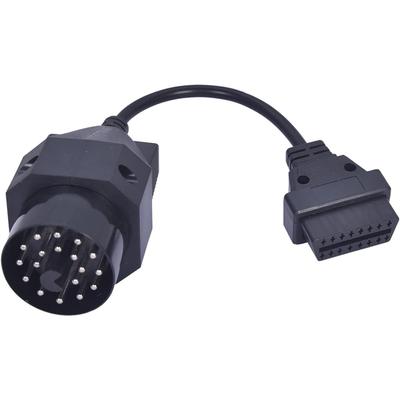 1 Adet BMW için 20 pin - OBD2 16 PİN Dişi Konnektör OBD OBD II Adaptörü E36 E38 E39 E46 E53 BMW 20pin için