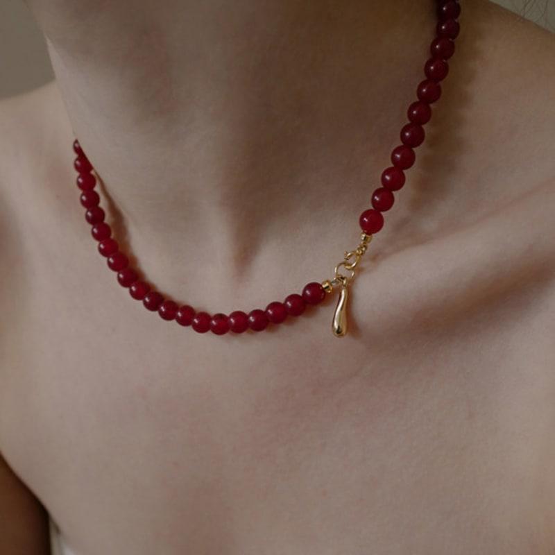 

fiore berry drop choker gold