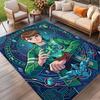 Ben 10 Cartoon Print Rug, Washable Floor Carpet, For Entryway Dorm Laundry Room Office Study, Home Decor Birthday Christmas Gift