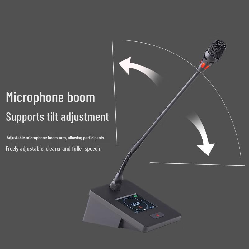 KRFIONTU Wireless Gooseneck Conference Microphone Delegate Unit (CN Version)