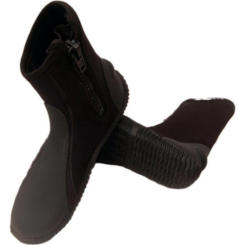 5MM Unisex High-Top Non-Slip Diving Boots - Warm, Wear-Resistant, Insulated Shoes for Swimming, Snorkeling, Canyoning, and Outdoor Activities