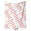 New Customizable Printing Trendy Fashion Soft Drink Dr Peppers Dr.Peppered Fleece Flannel Throw Blankets