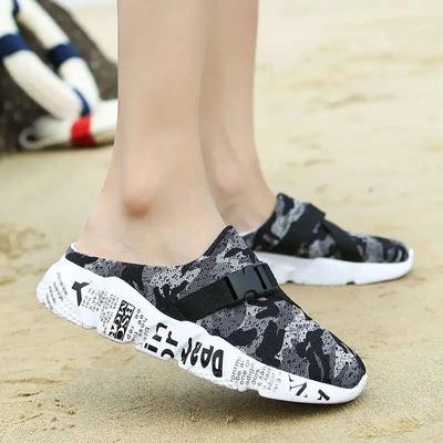 Sportmode Ledersandalen Größe 39 Flip-Flops für Kinder Angeln Herrenschuh Lederfrei Lässige Krankenschwestern-Clogs ohne Schnürsenkel Tennis