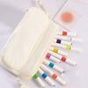 Zipper Ladder Pencil Case Double-layer Stationery Bag Organizer Supplies Kawaii Pencil Bag  Kids