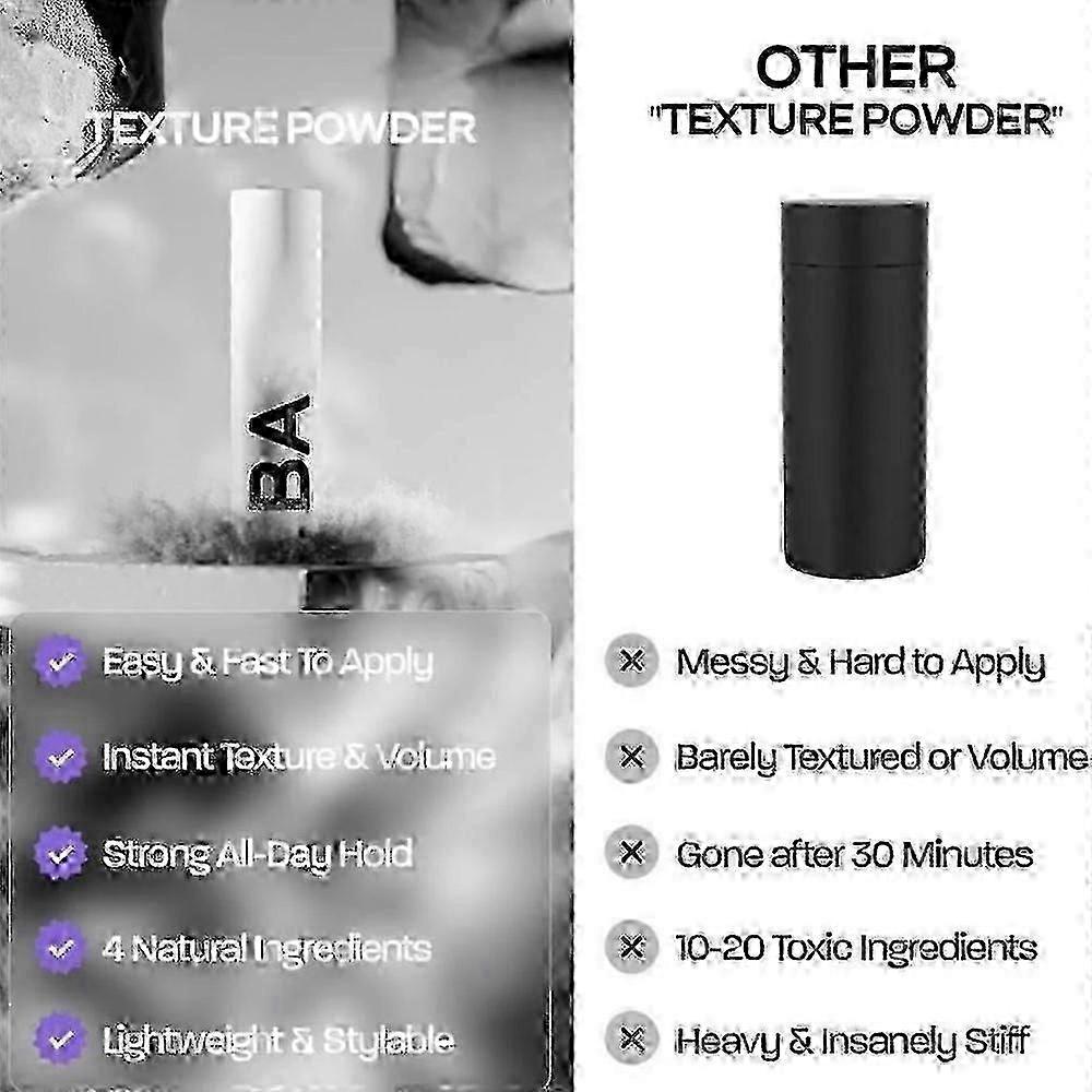 Suitable For2025 1/3/5x Based On Bodyworks Hair Texture Powder,Instant Volume & Texture Lightweight