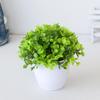 Artificial Bonsai Plants Small Tree Grass Plants Pot Tabletop Landscape Simulated Plant Bonsai Ornament Fake Plant Decoration