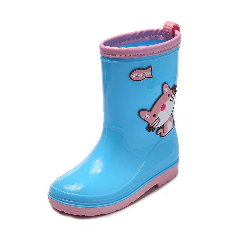 Kleinkind Kinder Regenstiefel Wasserdicht Gummi Regenschuhe
