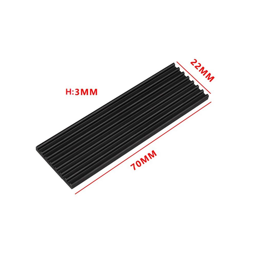 Heat Sink M.2   State Drive Heat Sink M.2 2280 SSD   M.2 SSD Cooling Vest Black