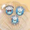 I LOVE SOAP PUNS Enamel Pins Custom Soapy Foam Water Brooches Lapel Badges Clothes Funny Jewelry Gift for Kids Friends