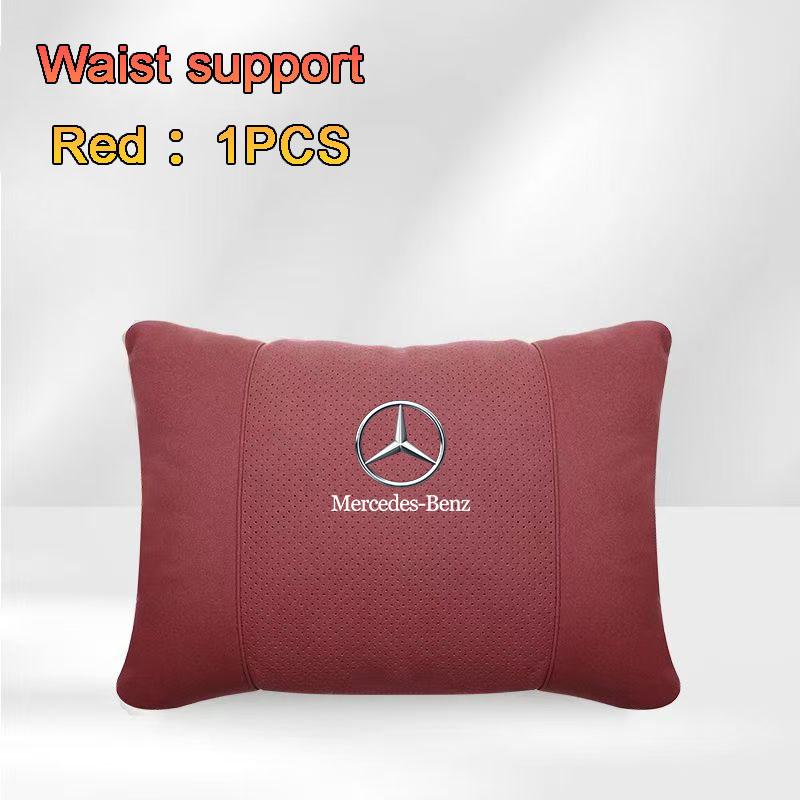 AABID1 Car headrest lumbar support set,car neck protection waist cushion,car accessories,for mercedes-benz CLA CES CLS SLK GLK CLK SLS