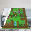 Horror 99 Nights in the Forest Survival Games Blankets Flannel Awesome Soft Throw Blanket for Home Autumn/Winter