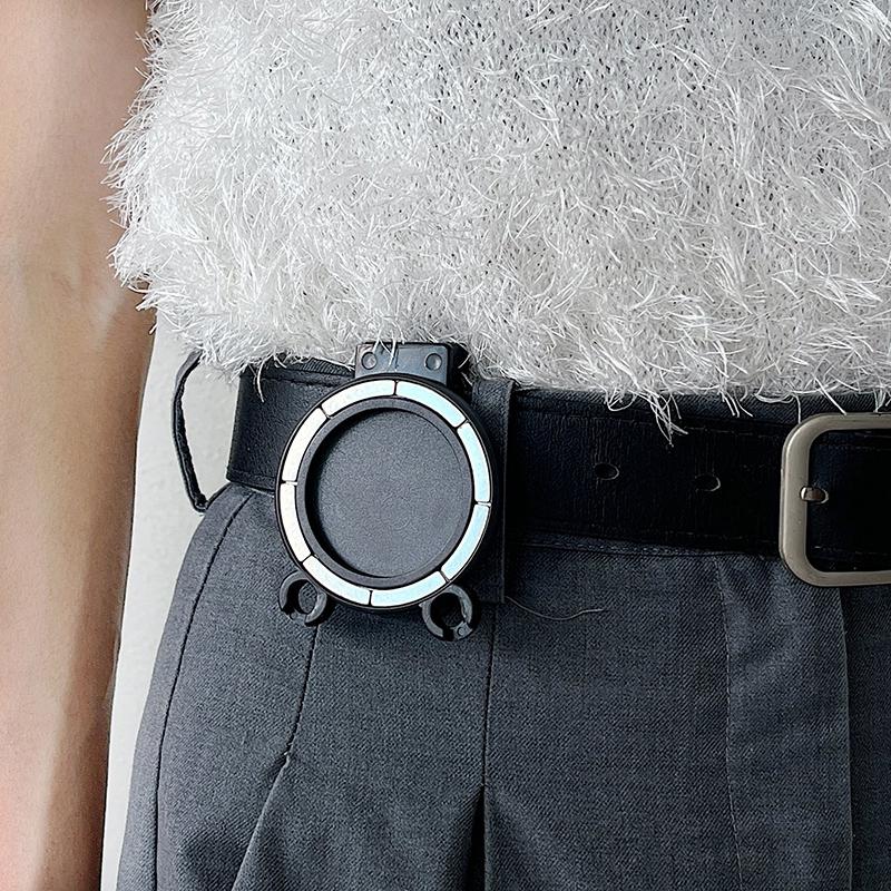 New Free Hands Magnetic Belt Clip Holder Magsafe Clip Mount Backpack Mobile Phone Clip Holder Hook Spring Rope Unisex Universal