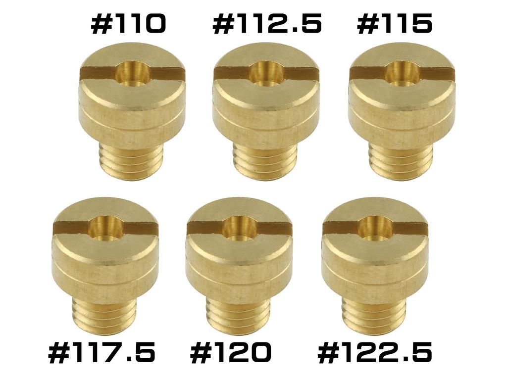 SHFIT UP Motorcycle Parts Carburetor Main Jet Set MIKUNI TMR 8x9 Round Large 800002-MB-10