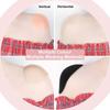 1 paar onzichtbare schouderpads afneembare ademende siliconen schouderpads antislip klevende kleverige pad voor vrouwen en mannen