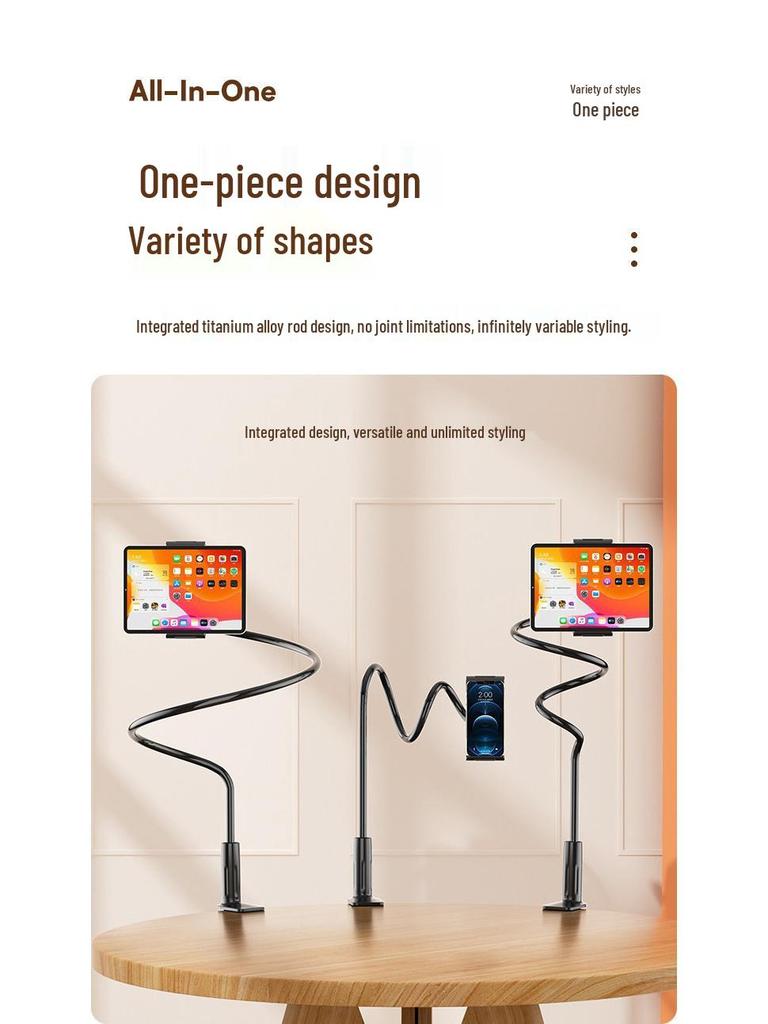 Lazy Person's Mobile & Tablet Stand for Bedside or Desk