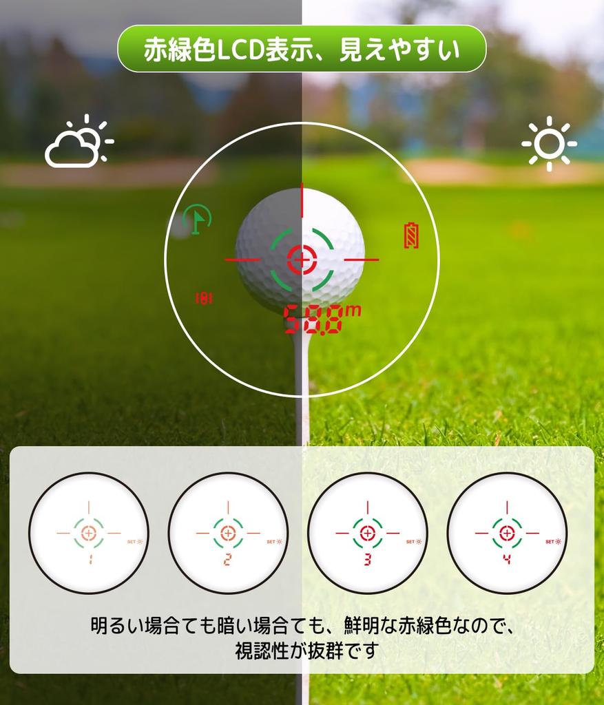 New for Golf Laser High Optical Telephoto Fastest Measurement In Elevation Measurement Continuous Speed Vibration 750mAh Dedicated Japanese