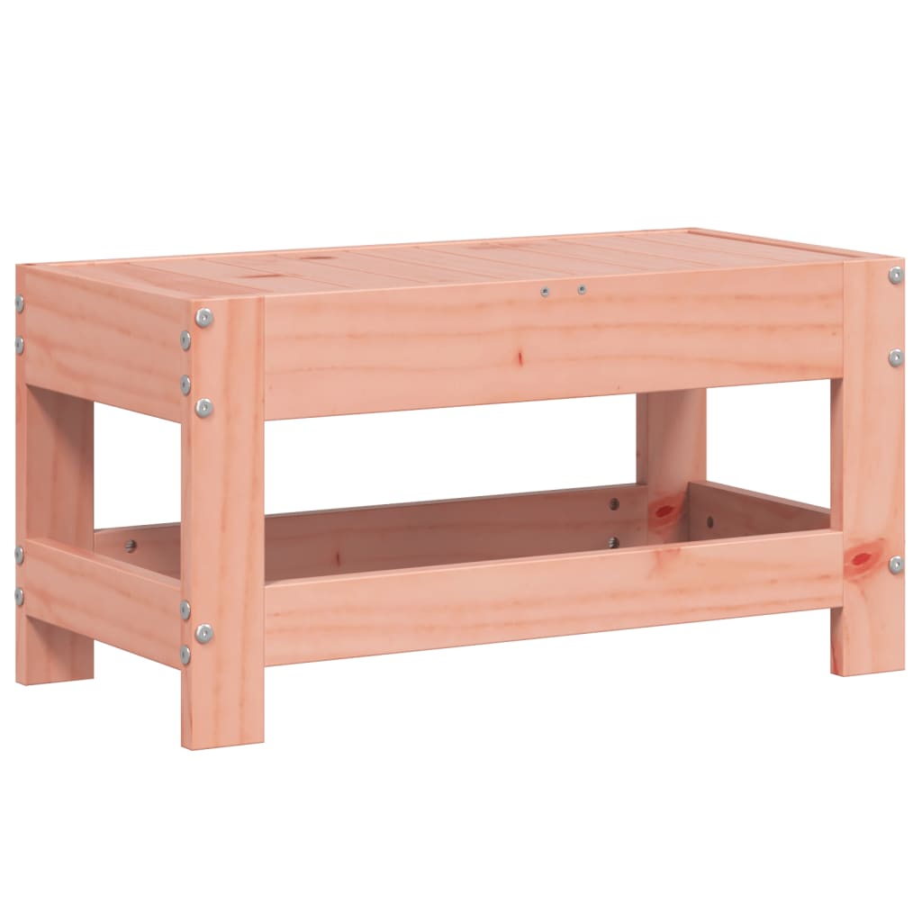 Garden Stool 62 X 30 X 32 Cm Solid Douglas Fir Wood