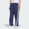 Adidas Originals Loose Fit Simple Striped Casual Knit Sports Pants Men Bottoms Tech-Indigo KC3133