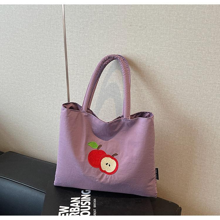 Canvas Bag Lazy Wind Large-capacity Bag Women's Summer New Versatile College Student Tote Bag